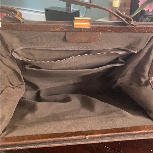 Vintage leather handbag - Picture 3 of 3